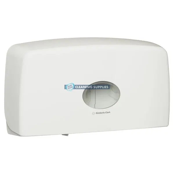 Kimberly Clark Aquarius Twin Jumbo Toilet Roll Dispenser