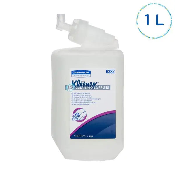 Kleenex Shower Gel Hair Body Shower Wash Liquid