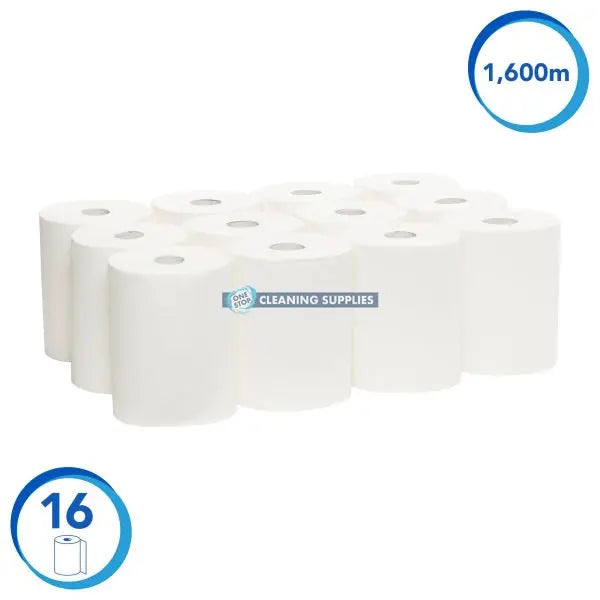 Scott Roll Towel White Roll 16 Rolls