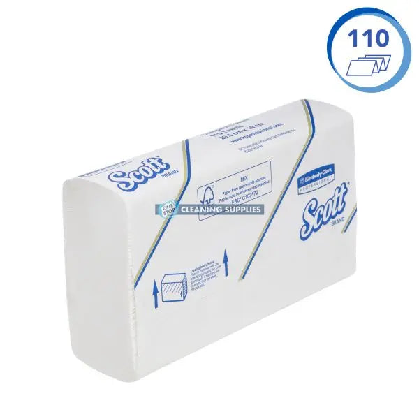 Scott Control Compact Hand Towels White 1 Ply 16 Packs