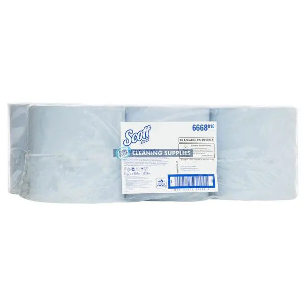Scott Rolled Paper Hand Towels Blue Rolls 6 Pack