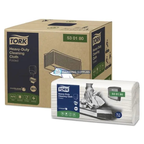 Tork Heavy Duty Polishing Cleaning Cloth Folded Wipers 6 Packs