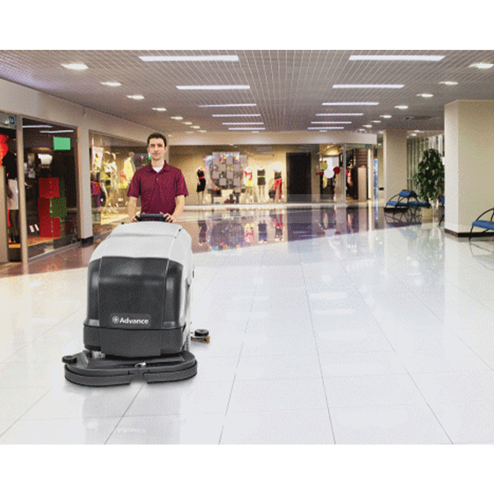 Nilfisk SC901 Large Walk Behind Floor Scrubber / Dryer