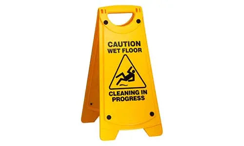 Cleaning Inspection Sign Cleaning Safety Signs | Cleaning Warning Signs