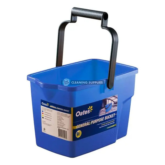 Oates General Purpose Bucket 9 Litre in Blue