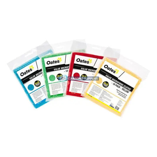 Oates Value Microfibre Cloths 10 Pack