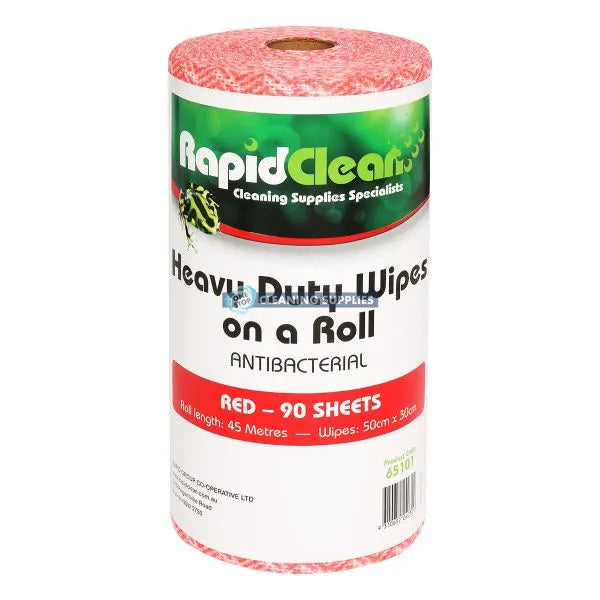 Rapidclean Heavy Duty Wipes On A Roll