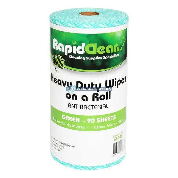 Rapidclean Heavy Duty Wipes On A Roll
