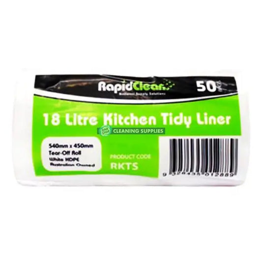 Rapid Clean Kitchen Tidies Garbage Bags 50 Bags