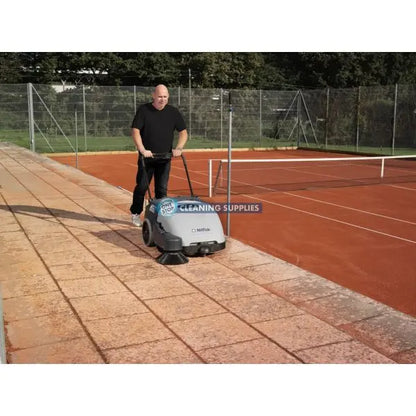 Nilfisk Walk Behind Battery Powered Sweeper