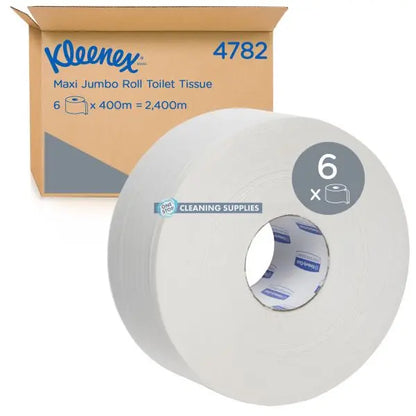 Kleenex Maxi Jumbo Roll Toilet Tissue 6 Rolls 2400m