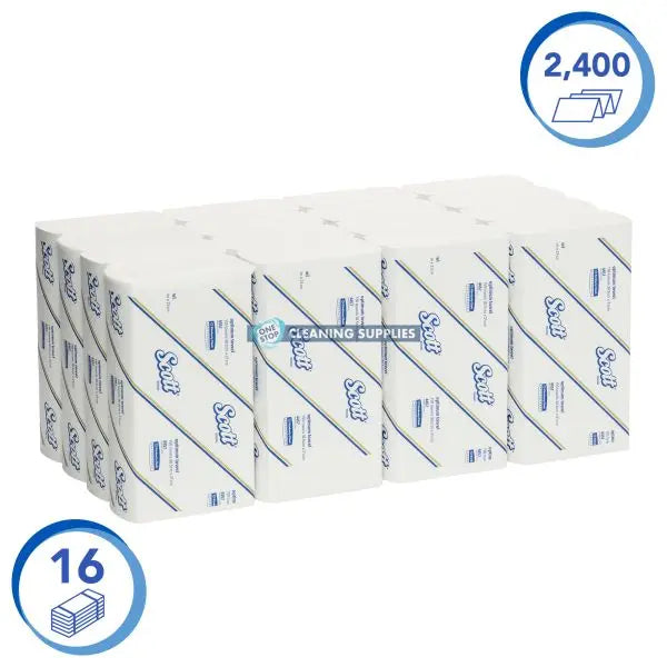 Scott Large Optimum Hand Towels Folded Paper Towels 16 Packs