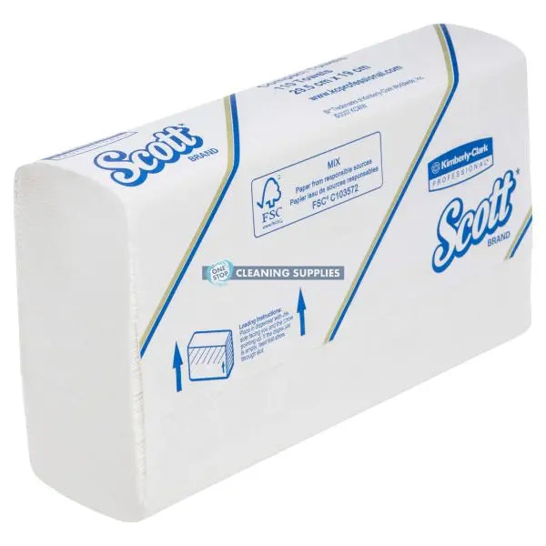 Scott Control Compact Hand Towels White 1 Ply 16 Packs