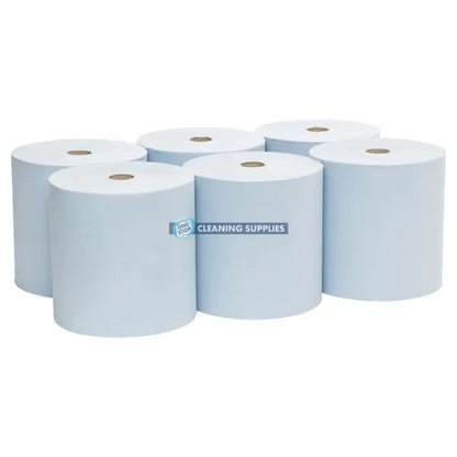 Scott Rolled Paper Hand Towels Blue Rolls 6 Pack