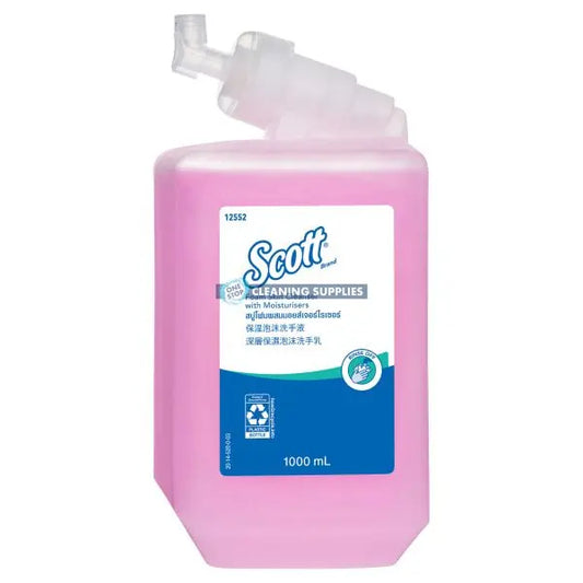 Scott Foam Skin Cleanser with Moisturisers 6 Cart