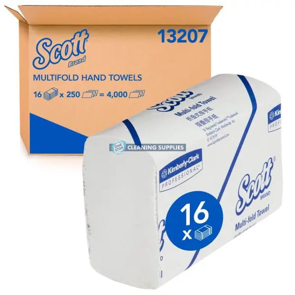Scott Multifold Hand Towels Folded White Paper Towels