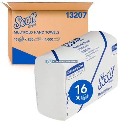 Scott Multifold Hand Towels Folded White Paper Towels