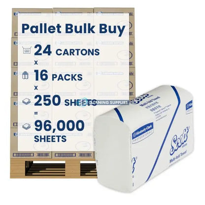 Scott Multifold Hand Towels Folded White Paper Towels