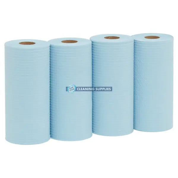 Wypall x50 Small Blue Roll Wipers 4 Rolls