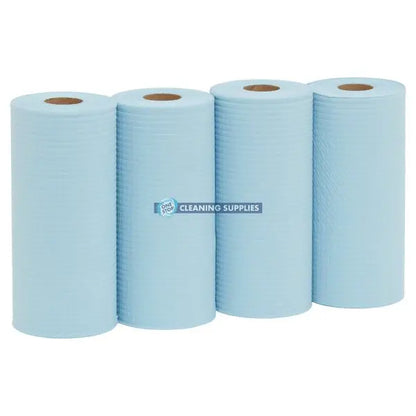 Wypall x50 Small Blue Roll Wipers 4 Rolls