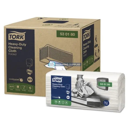Tork Heavy Duty Polishing Cleaning Cloth Folded Wipers 6 Packs