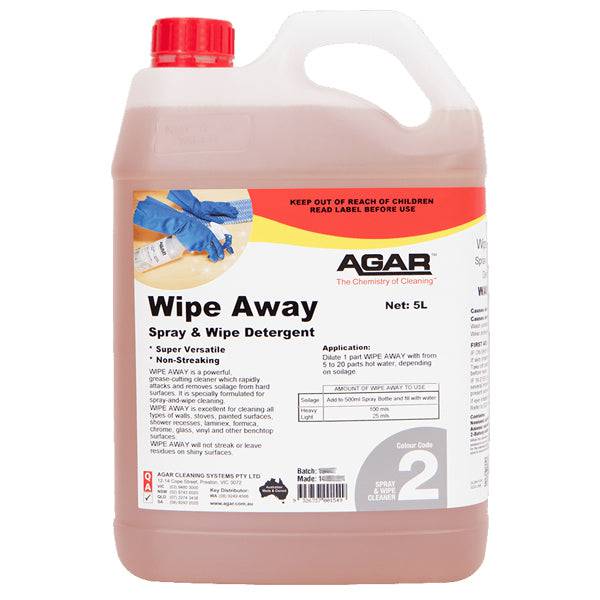 Agar Wipeaway Grease Cutting Cleaner