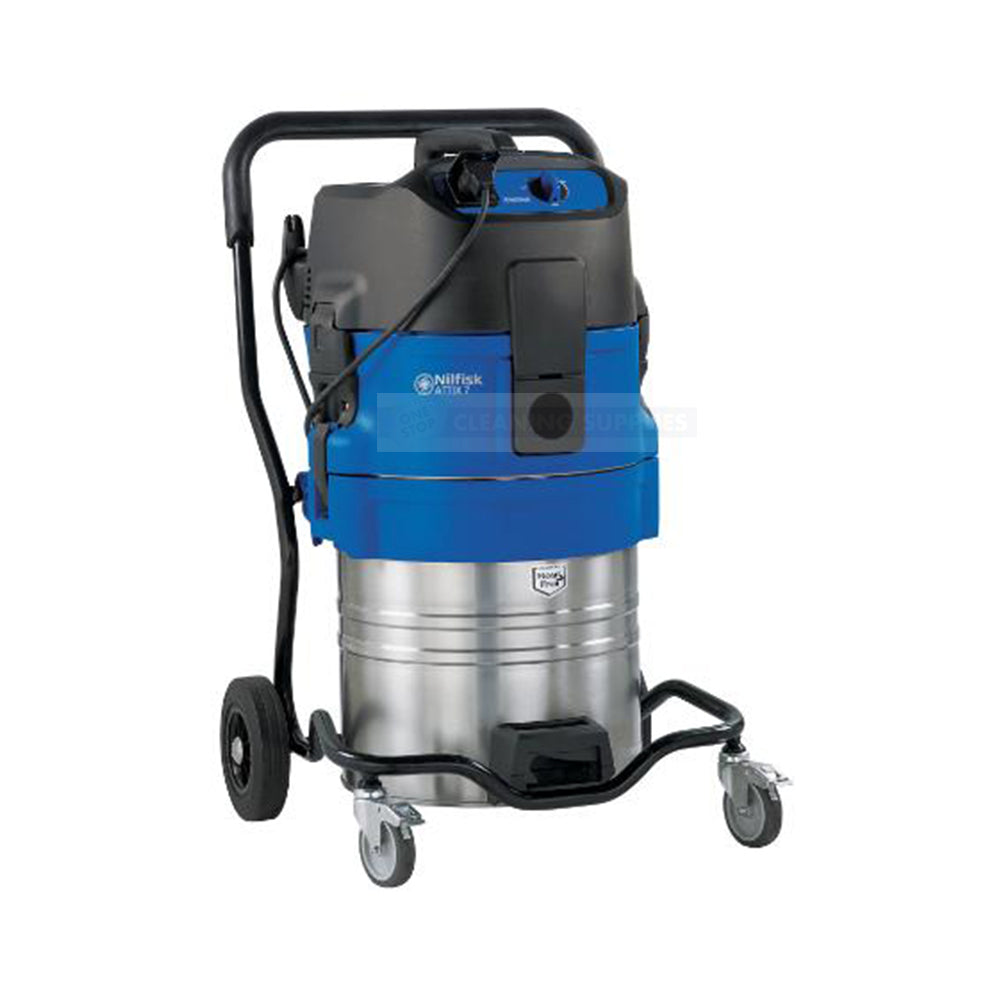 Nilfisk Attix 751-61 Wet Pick Up & Pump Out Industrial Vacuum Cleaner