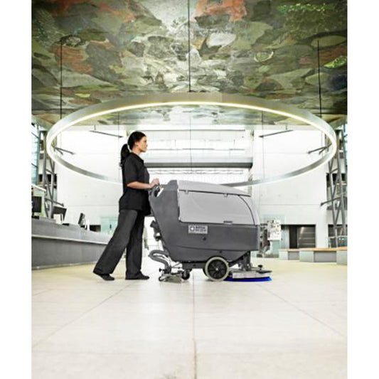 Nilfisk BA611 Mid-Sized Walk Behind Floor Scrubber / Dryer
