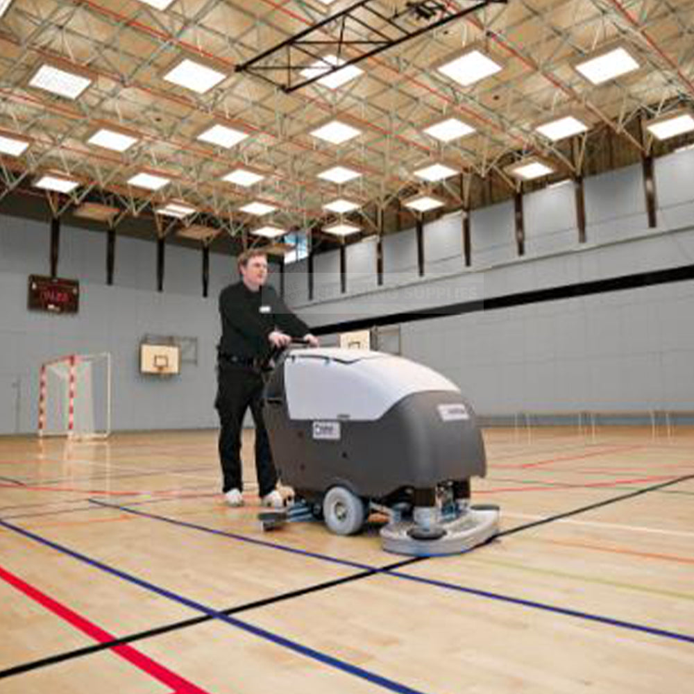 Nilfisk BA651 Mid-Sized Walk Behind Floor Scrubber / Dryer