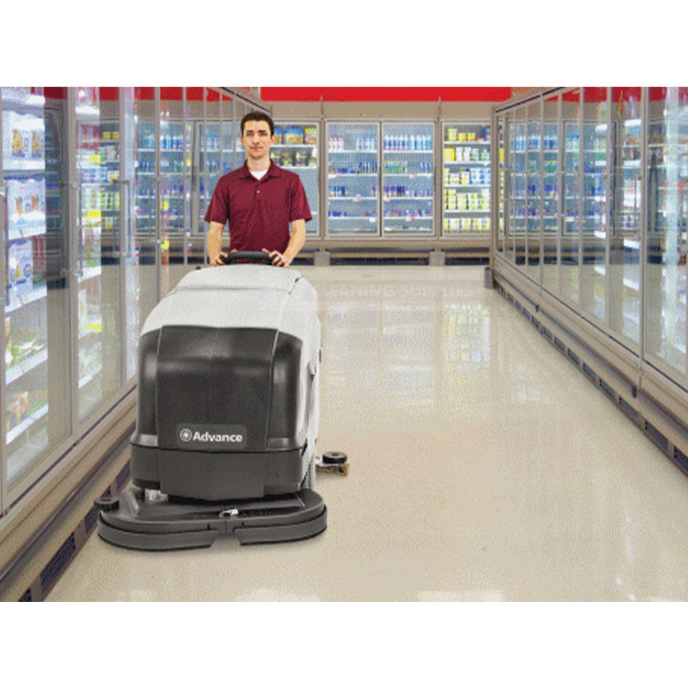 Nilfisk SC901 Large Walk Behind Floor Scrubber / Dryer