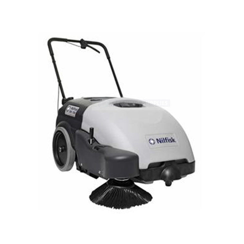 Nilfisk SW750 Mid Sized Walk Behind Floor Sweeper